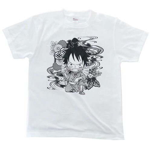 JAN 4549204269760 T-SHIRTS Tシャツ ワンピース ワノ国 ルフィ太郎 ONE PIECE スモールプラネット プレゼント 半袖 株式会社スモール・プラネット キッチン用品・食器・調理器具 画像