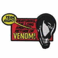 JAN 4549204445317 アイロンパッチVENOM スパイダーマン ワッペン マーベル 株式会社スモール・プラネット 日用品雑貨・文房具・手芸 画像