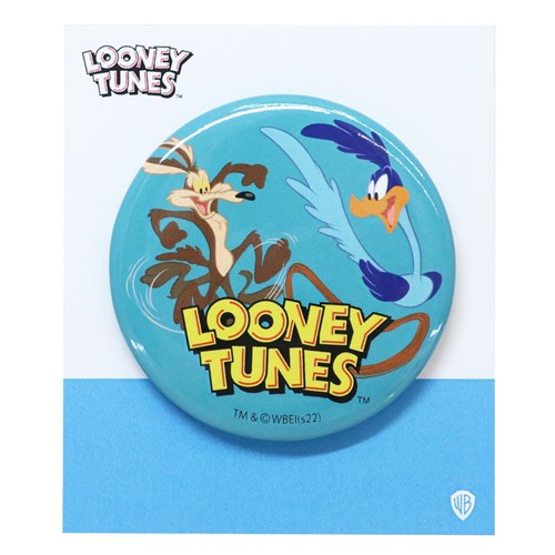 JAN 4549204498207 ルーニーテューンズ 缶バッジ カンバッジ 追いかけっこ LOONEY TUNES スモールプラネット クリスマス 男の子 女の子 ギフト 株式会社スモール・プラネット ホビー 画像