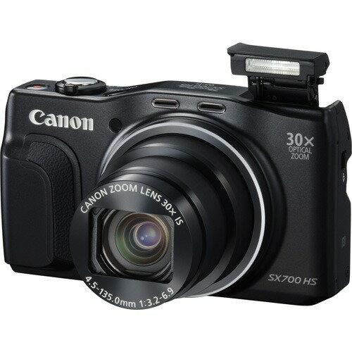 JAN 4549292006858 Canon PowerShot SX POWERSHOT SX700 HS BK キヤノン株式会社 TV・オーディオ・カメラ 画像