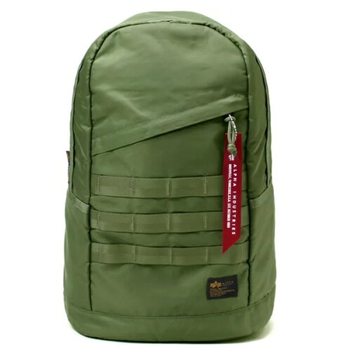 JAN 4549335893070 アルファインダストリーズ ALPHA INDUSTRIES リュックサック MOLLE DAY PACK グリーン TZ1080 株式会社エドウイン バッグ・小物・ブランド雑貨 画像