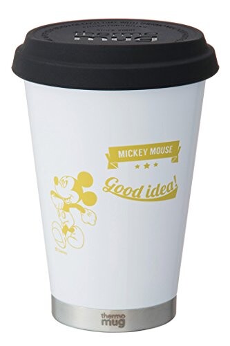 JAN 4549403117428 THERMO MUG サーモマグ thermo mug Mickey コーヒータンブラー YELLOW CF-MM カメイ・プロアクト株式会社 キッチン用品・食器・調理器具 画像