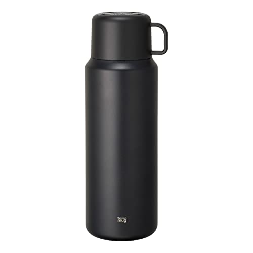 JAN 4549403698675 thermo mug サーモマグ トリップボトル 1L TRIP BOTTLE L ブラック TP22-100 カメイ・プロアクト株式会社 キッチン用品・食器・調理器具 画像