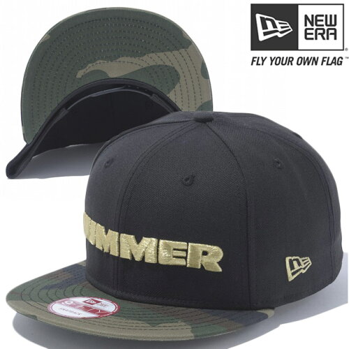 JAN 4549518263577 NEW ERA  ハマー スナップバック キャップ ブラック 帽子 HUMMER 9FIFTY SNAPBACK CAP BLACK メンズ ニューエラジャパン(同) バッグ・小物・ブランド雑貨 画像