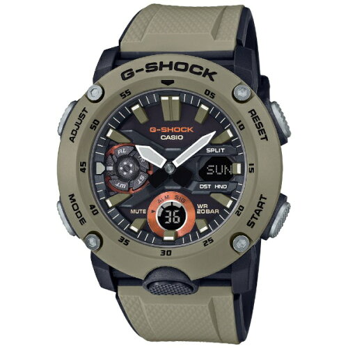 JAN 4549526221453 CASIO G-SHOCK GA-2000-5AJF カシオ計算機株式会社 腕時計 画像