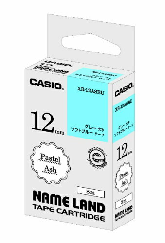 JAN 4549526700545 CASIO カシオネームランドテープ XR-12ASBU 12mm カシオ計算機株式会社 パソコン・周辺機器 画像