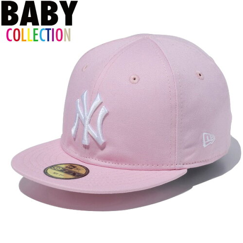 JAN 4549711599121 ニューエラ キッズ new era my 1st 59fifty ニューヨーク 11556929 ピンク スノーホワイト ニューエラジャパン(同) キッズ・ベビー・マタニティ 画像