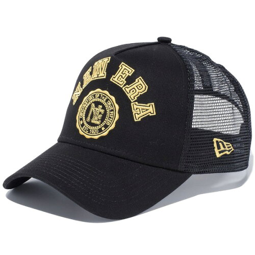 JAN 4549711605754 ニューエラ メッシュキャップ 帽子 new era 9forty a-frame トラッカー new eraカレッジロゴ 11557393 ブラック コーンシルク ニューエラジャパン(同) バッグ・小物・ブランド雑貨 画像