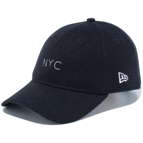 JAN 4549711717785 ニューエラ キャップ NEW ERA 9THIRTY クロスストラップ メルトン NYC newera cap 11781559 ブラック × ホワイト ニューエラジャパン(同) バッグ・小物・ブランド雑貨 画像