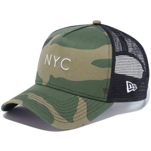 JAN 4549711858914 NEW ERA 9FORTY A-Frame Trucker NYC ウッドランドカモ ニューエラジャパン(同) バッグ・小物・ブランド雑貨 画像