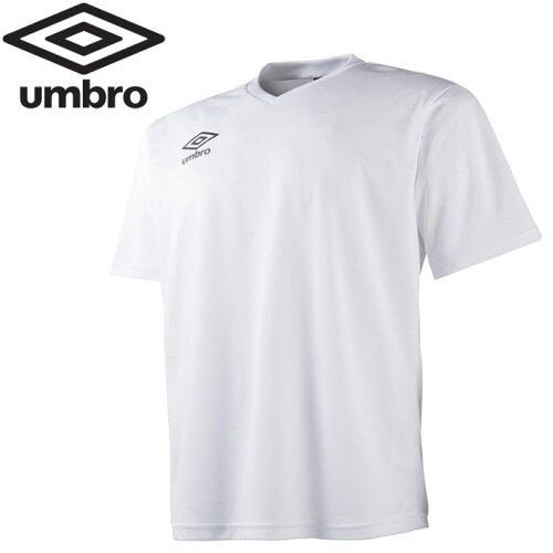 JAN 4549713885567 UMBRO/アンブロ UBS7637 ホワイト/ブラック ベーシック セカンダリー半袖Tシャツ 株式会社デサント スポーツ・アウトドア 画像