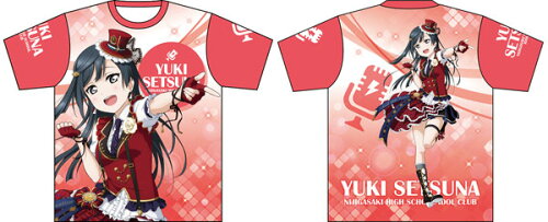 JAN 4549743373652 ラブライブ! 虹ヶ咲学園スクールアイドル同好会 フルグラフィックTシャツ / 優木せつ菜 グッズ 株式会社ムービック メンズファッション 画像