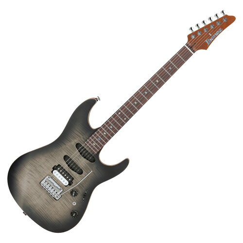 JAN 4549763356604 Prestige TQM2-CUF Charcoal Black Burst Flat Tom Quayle Model Ibanez 星野楽器株式会社 楽器・音響機器 画像