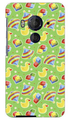 JAN 4549764001817 スマートフォンケース  toyduck グリーン  COLOR STAGE /    HTC J butterfly HTV31/au 株式会社4REAL スマートフォン・タブレット 画像