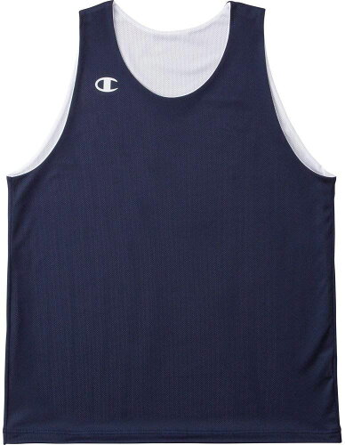 JAN 4549766197983 Champion チャンピオン JUNIOR BASKETBALL MINI REVERSIBLE TANK CB-R2300 160 ネービー N CBYR2300 ヘインズブランズジャパン株式会社 スポーツ・アウトドア 画像