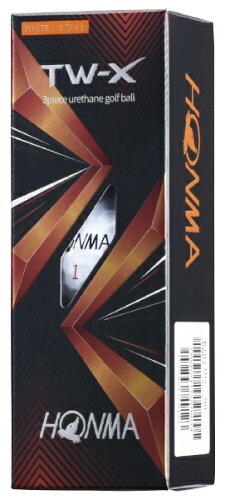 JAN 4549893749123 本間ゴルフ｜HONMA GOLF ゴルフボール TOURWORLD TW-Xボール 1スリーブ 3球 /ホワイト TW-X BTQ2102 WH 株式会社本間ゴルフ スポーツ・アウトドア 画像