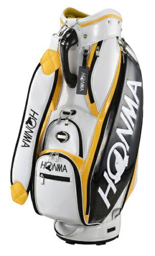 JAN 4549893752499 本間ゴルフ｜HONMA GOLF プロレプリカモデル キャディバック 9.5型/WHITE×ORANGE CB12203_WH/OG 株式会社本間ゴルフ スポーツ・アウトドア 画像