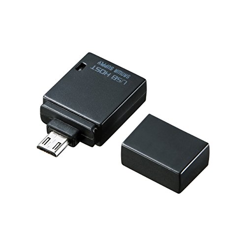 JAN 4549937046492 SANWA SUPPLY USBホスト変換アダプタ AD-USB19BK 株式会社イチネンネット スマートフォン・タブレット 画像