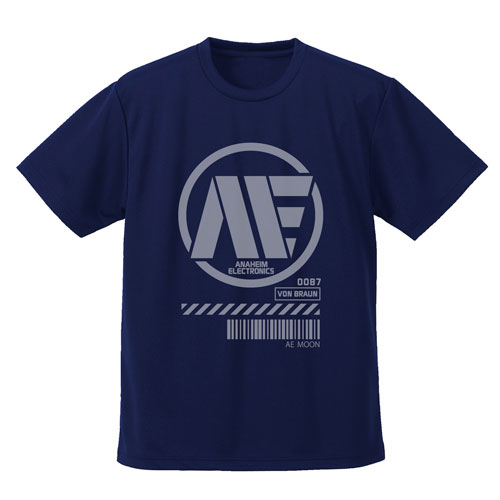 JAN 4549970125598 機動戦士Zガンダム アナハイム・エレクトロニクス ドライTシャツ/NAVY-L コスパ 株式会社コスパ ホビー 画像