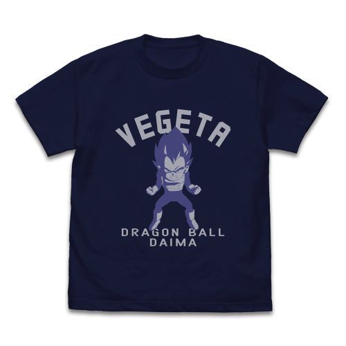 JAN 4549970410885 ドラゴンボール DAIMA ベジータ ミニ Tシャツ グッズ ネイビー / M 株式会社コスパ ホビー 画像