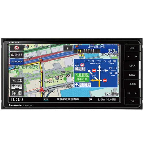 JAN 4549980572184 パナソニック カーナビ ストラーダ 7型ワイド CN-RE07WDA フルセグ/Bluetooth/DVD/CD/SD/USB/VICS パナソニックオペレーショナルエクセレンス株式会社 車用品・バイク用品 画像