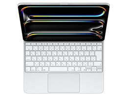 JAN 4549995498172 アップル 2024 13インチ iPadPro Magic Keyboard 白 Apple Japan(同) スマートフォン・タブレット 画像