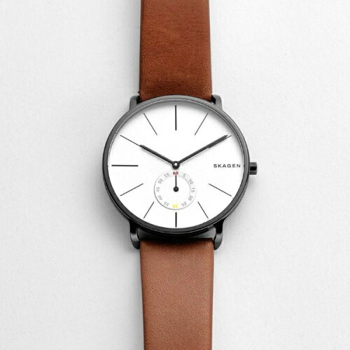 JAN 4550012014534 スカーゲン SKAGEN ハーゲン レザーウォッチ Hagen Leather Watch SKW6216 ホワイト 並行輸入品 株式会社ウエニ貿易 腕時計 画像