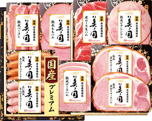 JAN 4550084820972 ドウシシャ 日本ハム 国産プレミアム美ノ国 UKI-58 株式会社ドウシシャ 食品 画像