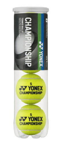JAN 4550086913665 YONEX テニスボール チャンピオンシップイエロー 4個入り TB-CHS4 ヨネックス株式会社 スポーツ・アウトドア 画像