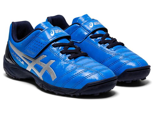 JAN 4550153757666 アシックス asics 2020AW JUNIOLE 5 TF 1104A009 400 ELECTRIC BLUE/PURE SILVER 22.0cm 株式会社アシックス スポーツ・アウトドア 画像