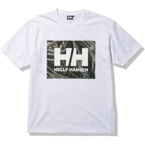 JAN 4550207641620 HELLY HANSEN ヘリーハンセン ショートスリーブ フィッシング ロープ フォト ティー M ホワイト×オアシスイエロー XC HE62219 株式会社ゴールドウイン スポーツ・アウトドア 画像