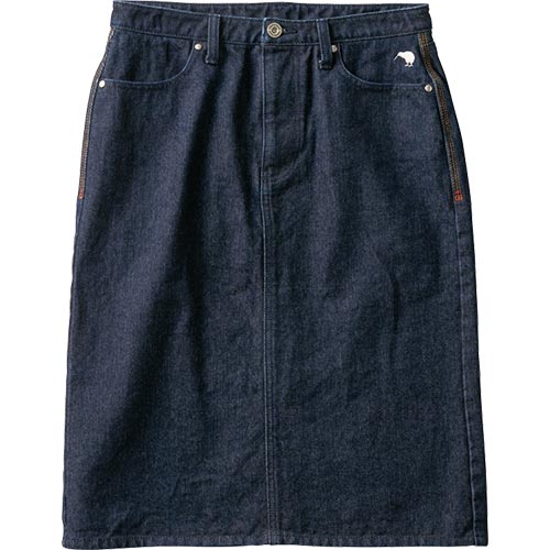 JAN 4550219033659 カンタベリー canterbury レディース デニムスカート DENIM SKIRT ネイビー WA59732 29 株式会社ゴールドウイン レディースファッション 画像