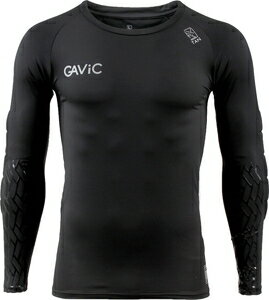 JAN 4550230048434 GAVIC メンズ サッカー キーパー グリップ・パット付 インナートップ GK INNER SHIRTS ブラック GA8353 BLK 株式会社ロイヤル スポーツ・アウトドア 画像