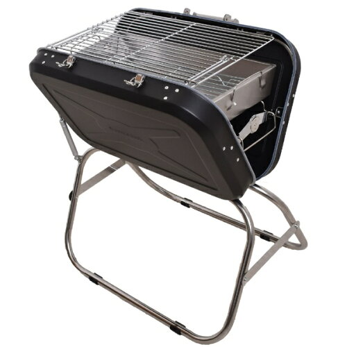 JAN 4550230282159 peace park スーツケース バーベキュー ケース ラージ SUITCASE BBQ GRILL LARGE ブラック PP1021 株式会社ロイヤル スポーツ・アウトドア 画像