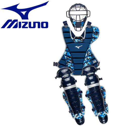 JAN 4550232211584 mizuno 一般軟式用 キャッチャー防具   マスク プロテクター レガース 1djpc010 美津濃株式会社 スポーツ・アウトドア 画像