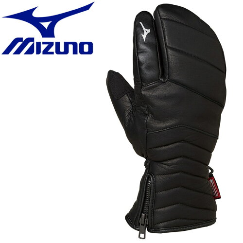 JAN 4550232465628 ミズノ ウインター Leather 3Finger Gloves グローブ Z2JY950209 美津濃株式会社 スポーツ・アウトドア 画像