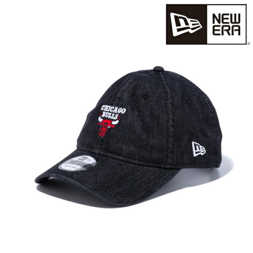 JAN 4550236530094 ニューエラ NEW ERA メンズ レディース キャップ 9THIRTY シカゴ・ブルズ NBA ミニロゴ ブラックデニム 12854029 ニューエラジャパン(同) バッグ・小物・ブランド雑貨 画像