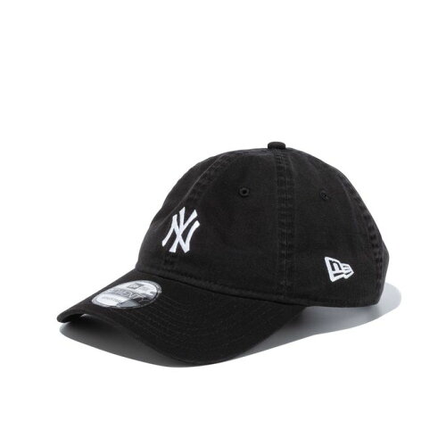 JAN 4550236664911 ニューエラ NEW ERA メンズ レディース キャップ 9TWENTY MLBフラットエンブロイダリー ニューヨーク・ヤンキース ミニロゴ ブラック 13054573 ニューエラジャパン(同) バッグ・小物・ブランド雑貨 画像