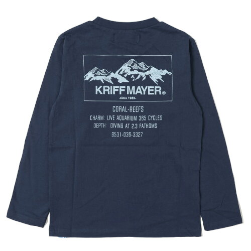 JAN 4550278566754 KRIFF MAYER クリフメイヤー Kid's 楽LUCK TEE 山 キッズ 130 79 NAVY 2339302K 株式会社アスディック スポーツ・アウトドア 画像