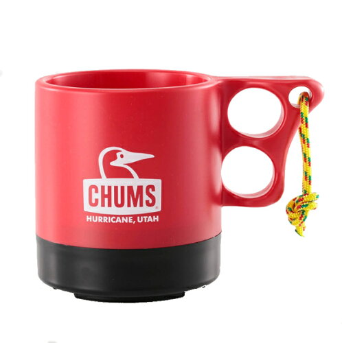 JAN 4550287171192 チャムス CHUMS キャンパーマグカップ レッド/ブラック 250mL CH62-1244-R076-00 株式会社ランドウェル スポーツ・アウトドア 画像