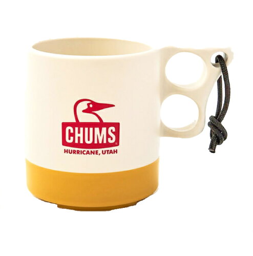 JAN 4550287284946 チャムス CHUMS シェラカップ キャンパーマグカップ Camper Mug Cup ナチュラル/イエロー2 CH62-1244 W080 株式会社ランドウェル スポーツ・アウトドア 画像