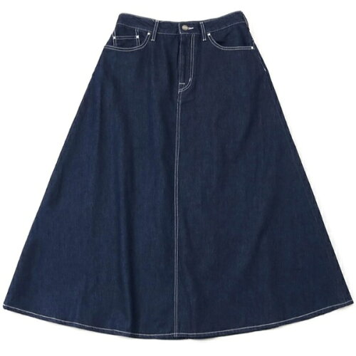 JAN 4550287342943 CHUMS｜チャムス フレアードジーンスカート Flared Jean Skirt womens Mサイズ/Indigo CH18-1235 株式会社ランドウェル スポーツ・アウトドア 画像