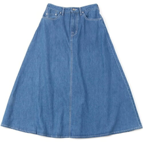 JAN 4550287342950 CHUMS｜チャムス フレアードジーンスカート Flared Jean Skirt womens Mサイズ/Lt.Indigo CH18-1235 株式会社ランドウェル スポーツ・アウトドア 画像