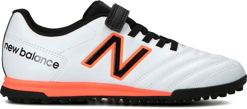 JAN 4550362024726 ニューバランス New Balance ジュニア サッカー トレーニングシューズ 442 ACADEMY JNR TF ホワイト/オレンジ JSCTT WC1 M 株式会社ニューバランスジャパン スポーツ・アウトドア 画像