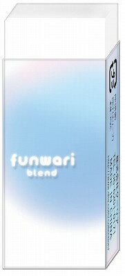 JAN 4550391750597 ふんわりブレンドクリアスリーブ消しゴム ぶるーB 株式会社クーリア 日用品雑貨・文房具・手芸 画像
