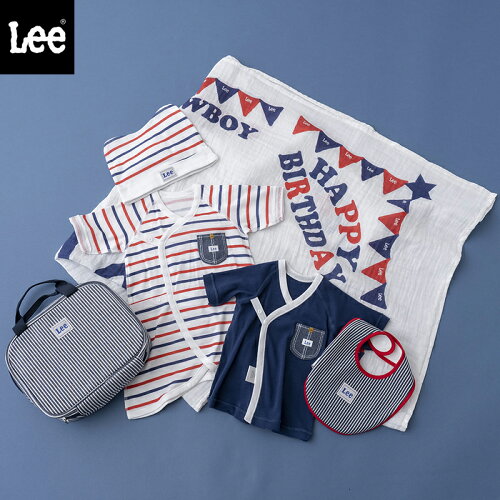 JAN 4550410498332 Lee リー BABY GIFT BOX S ベビー 60cm LK1352-118 株式会社エドウイン キッズ・ベビー・マタニティ 画像