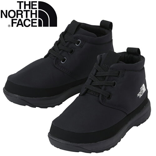 JAN 4550413483533 THE NORTH FACE ザ・ノース・フェイス Humpback WP Chukka ハンプバック ウォータープルーフ チャッカ キッズ 20cm TNFブラック×TNFブラック KK NFJ52176 株式会社ゴールドウイン キッズ・ベビー・マタニティ 画像