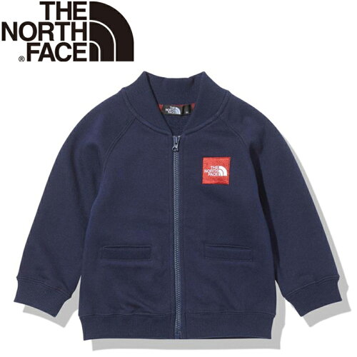 JAN 4550413494744 THE NORTH FACE ベビー スウェットロゴジャケット TNFネイビー2 NTB11961 NN 株式会社ゴールドウイン キッズ・ベビー・マタニティ 画像