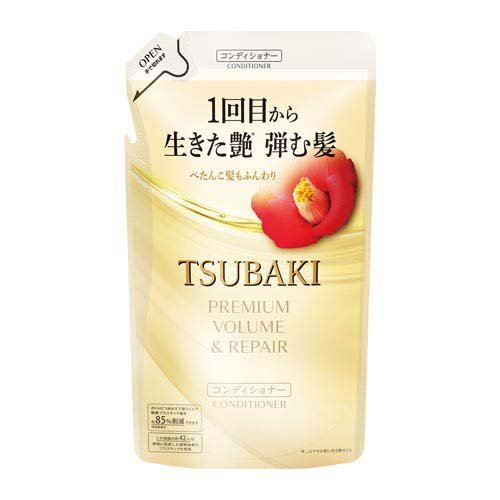 JAN 4550516488114 TSUBAKI プレミアム ボリューム＆リペア コンディショナー つめかえ用(300mL) 株式会社ファイントゥデイ 美容・コスメ・香水 画像