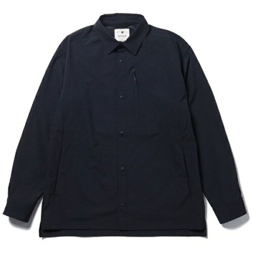 JAN 4550648008167 スノーピーク｜snow peak 男女兼用 RW Transit Shirt Black SH-24AU00205BK ユニセックス /XLサイズ 株式会社スノーピーク スポーツ・アウトドア 画像